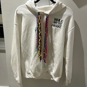 Stylish White Hoodie